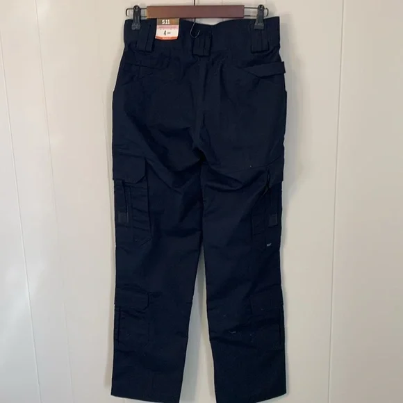 NWT 5.11 Tactical Women's EMS Pant Dark Navy Size 4 Long
